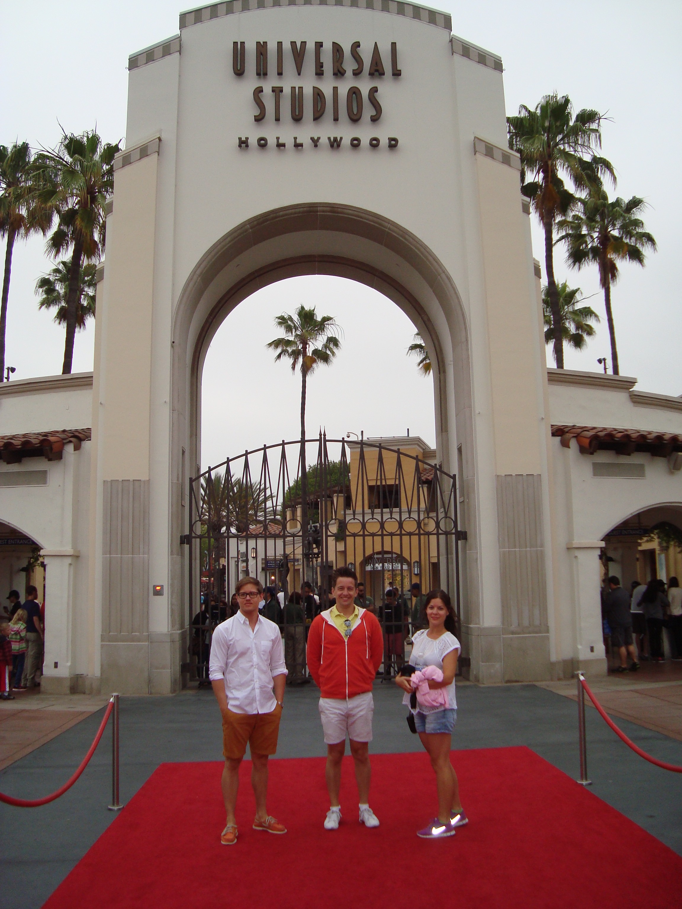 Pappas och Rickards besök - Universal Studios 1